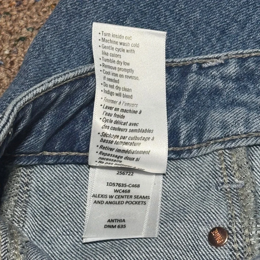 Paige Alexis High Rise Center Seam Jeans — NWT Size 24 - Picture 12 of 12